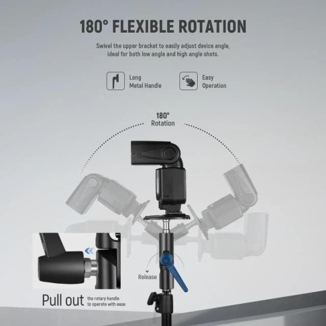 NEEWER H-Type Mount Camera Flash Bracket