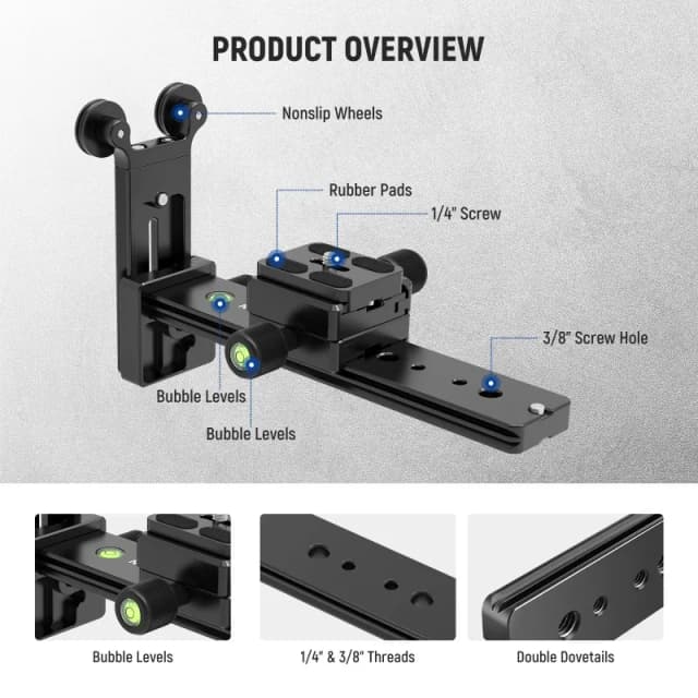NEEWER Telephoto Lens Support Bracket (ST-NA-12)