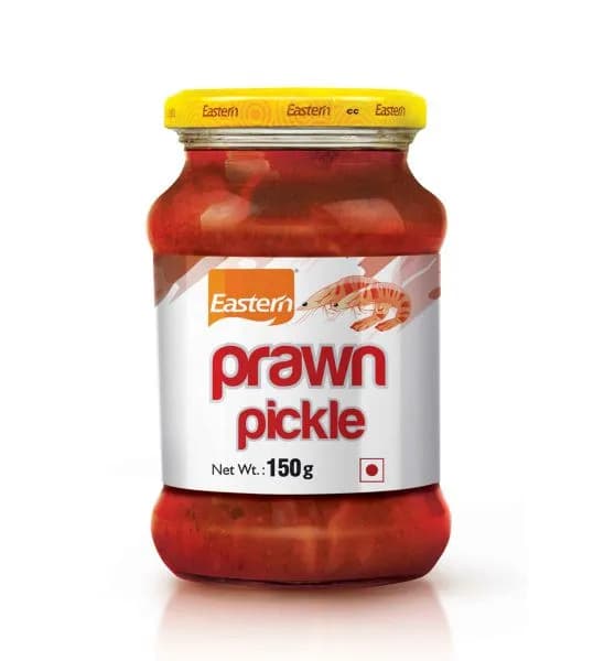 Kerala Eastern Spicy & Tasty Prawn Pickle (ചെമ്മീൻ അച്ചാർ) - 150g Bottle | Prawn Achar