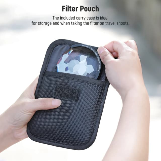 NEEWER 77mm Handheld Kaleidoscope Prism Lens Filter-Kaleidoscope Prism Filter