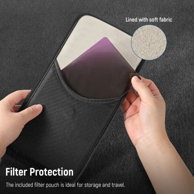 NEEWER Square ND Filter for Camera Lens-ND0.6(2 Stops)