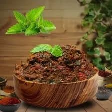 Natural Mint Leaves Thokku/pickle Pure Home Made / No Preservatives/No chemical added 100% Natural made  275 g