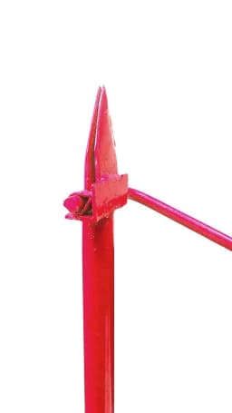 GONATURS Manual Iron Coconut Husk Peeler Remover - Deshusker Machine