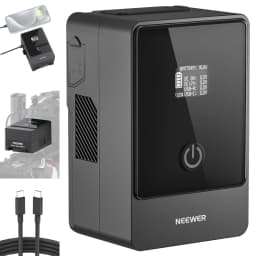 NEEWER Mini 6800mAh 14.5V 99Wh V Mount Battery(PS099E)-With Type C Cable