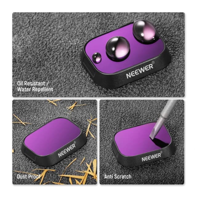 NEEWER Plastic ND Filter Set for DJI Mini 3/Mini 3 Pro