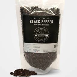 Feast N Harvest Premium Whole Black Pepper (Kali Mirch) – Bold Flavor & Rich Aroma | No Preservatives, Consistent Quality Year-Round