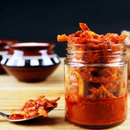Swad of Kerala Natural Organic Authentic Handmade Tomato Pickle With Traditional Recipe 500 Gram | Thakkali Achar | Homemade Tomato Achar | Kerala Style Thakkali Achar | Tamatar Achar | Sweet Tangy An