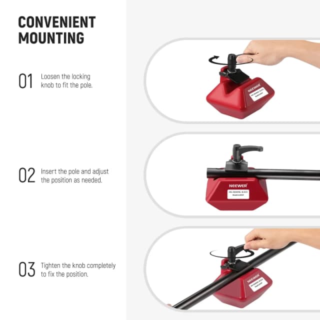 NEEWER 8.8lb/4kg Counterweight with Lock Lever (UA037)