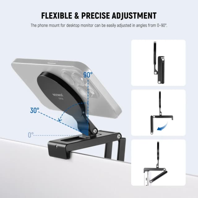 NEEWER Continuity Camera Mount for Desktop Monitor (SP08)