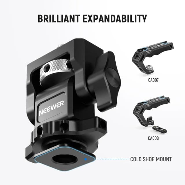 NEEWER Field Monitor Holder with Cold Shoe Mount (MA002)