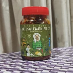 Feast N Harvest Homemade Dates Lemon Pickle No Chemicals And Flavours 250g