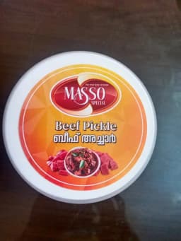 Beef pickle .Masso The Real Taste Of Kerala Homemade Special Beef Pickle (ബീഫ് അച്ചാർ) - 200g, 400g | Natural & Organic Homemade Beef Pickle | Beef Achar