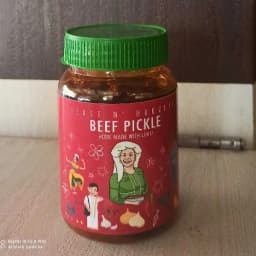 Feast N Harvest Kerala Homemade Beef Pickle No Chemicals And Flavours 250g