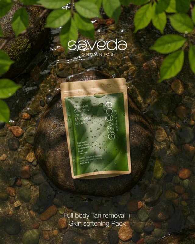 Saveda Organics Full Body Tan Removal Plus Skin Softening Pack (100gm)