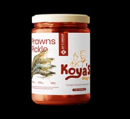 Koyas Pickle Prawn Pickle | Authentic, Chemeen Pickle | Jheenga Achaar | Non-Veg Pickle | Hot & Spicy | Home Made | Ready to Eat