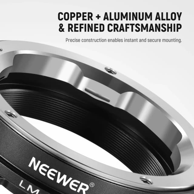 NEEWER Lens Adapter For Leica M Mount to Sony E Mount Camera (LM-NEX)