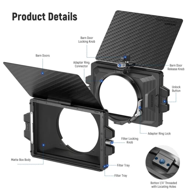 NEEWER Mini Matte Box (PG002)