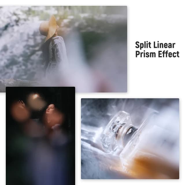 NEEWER 79mm Split Diopter Effect Filter (FL-E5)