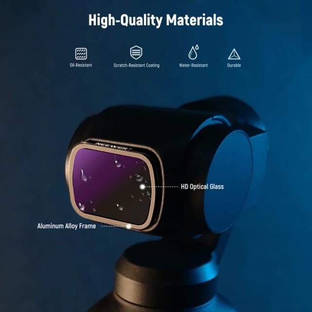 NEEWER Magnetic Lens Filter Kit Compatible with DJI Osmo Pocket Camera
