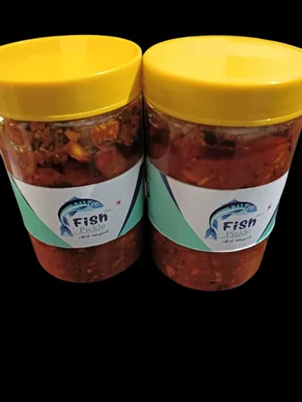 Lolu's Kerala Style Salty & Spicy Homemade Kera Fish Pickle (കേര മീൻ അച്ചാർ) - 250 g | Kerala Tasty Fish Pickle
