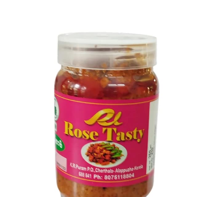 Rose Tasty Chicken Pickle – 250g | Premium Homemade Non-Veg Achar | 100% Natural, Spicy & Ready to Eat | No Artificial Preservatives