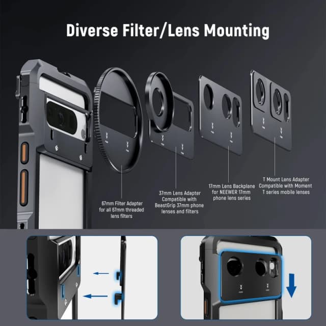NEEWER Phone Cage For Pixel 8 Pro (PA088)