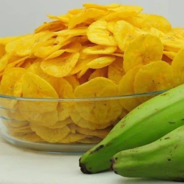 Feast N Harvest Kerala Banana Chips – Original Salted Nendran Banana | Thin, Crunchy & Crispy | 100% Coconut Oil & Rock Salt | Homemade Snack