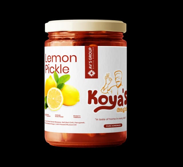 Koyas Pickle Authentic Kerala Homemade Lime Pickle | Lemon Pickle | Naranga Achaar| Nimbu Ka Achaar | Tasty & Tangy | Organic