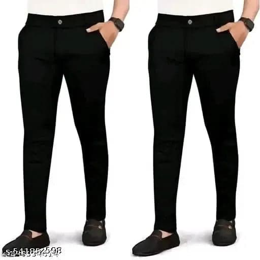 Cotton Trouser for Men (Pack of -3)