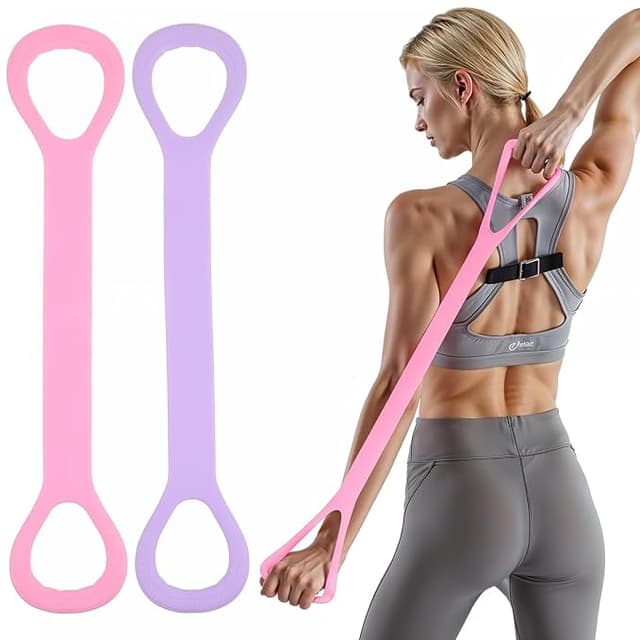 Figure 8 Workout Resistance Band for Yoga (Pack of 2)