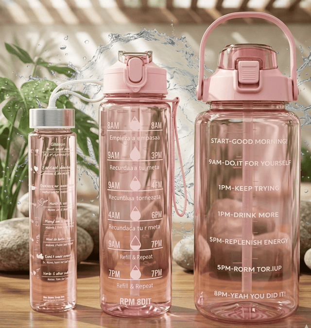 Transparent Water Bottle