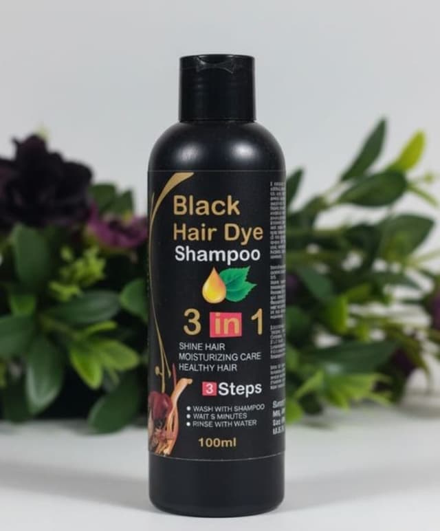 BLOSDREAM 3 in 1 Black Hair Shampoo
