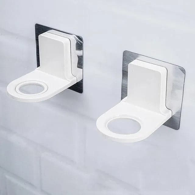 Self Adhesive Shampoo Dispenser Bottle Rack for Bathroom Toilet Kitchen Pack of 2