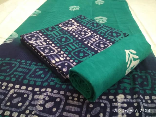 MKD Top cotton 2.50mtr Bottom cotton2.50mtr Dupatta Cotton2.30mtr