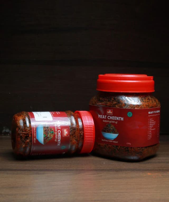 Malabar Meat Cheenth | Malabar Idiyirachi | Dry Buffalo Meat | Beef Dry Fry | Dried Beef Fry | Beaten Beef Fry