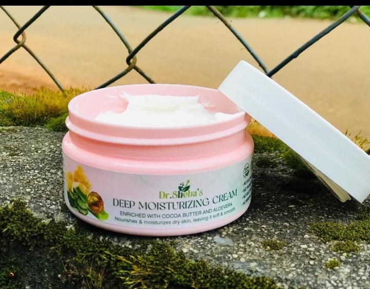 Dr.Sheha's Deep Moisturizing Cream Hydration With Aloe Vera Cocoa Butter 100Gm
