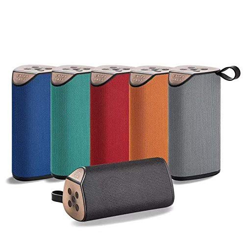 OUD® Super Bass GT-111 Splash Proof Rechargeable with Stereo Audio deep Bass inbuilt Mic, USB, TF Card and AUX with All Bluetooth Enabled Speaker Device