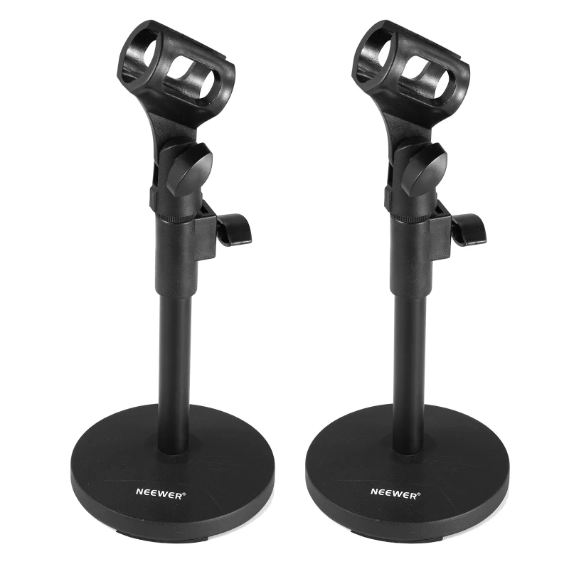 2 pack Stable Desktop Mic Stand