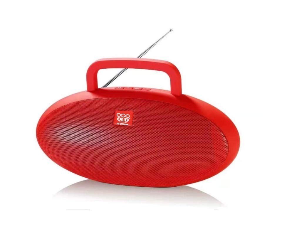 OUD® New Coming Real Sound Bluetooth Speaker Wireless Battery Chargeable Speaker with Antenna FM,USB,SD Card, Bluetooth Input