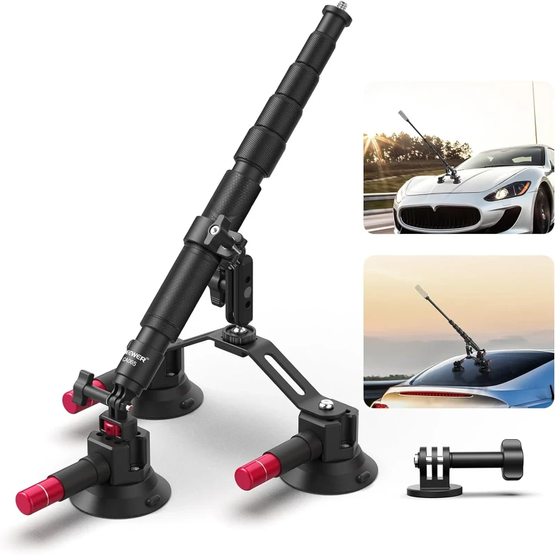 Triple Suction Cup Car Mount (CA065)