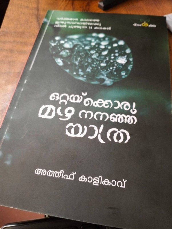 ഒറ്റക്കൊരു മഴ നനഞ്ഞ യാത്ര - അത്തീഫ് കാളികാവ് - Ottakkoru Mazha Nananja Yathra - Atheef Kalikavu
