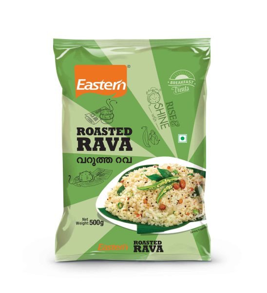Kerala Eastern Roasted Rava 500g Pouch (വറുത്ത റവ) | Upma Rava
