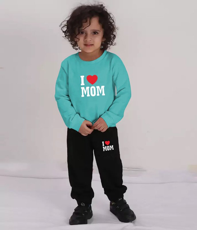 LG Garments Kids Regular Fit Full Sleeves Cotton Printed T-shirt & Jogger Pant Set |  Sweatshirt | Kids T-Shirt With Pant