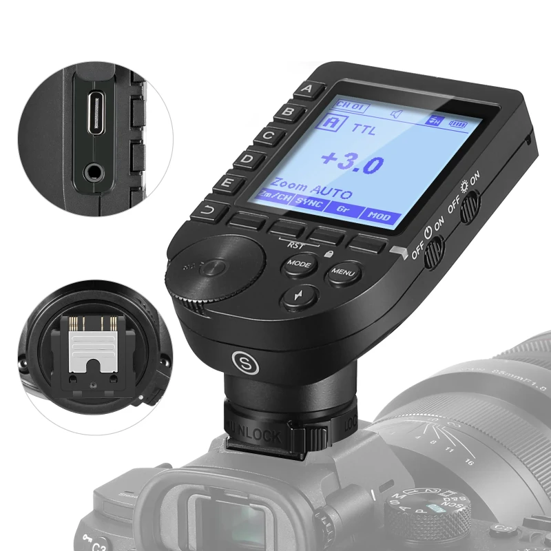 TTL Wireless Flash Trigger For Sony Camera (QPRO-S)