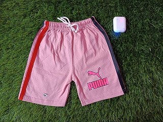 Sri Sowdeshwari Ammam Tex Casual Cotton Blend Multicolour Shorts for Kids