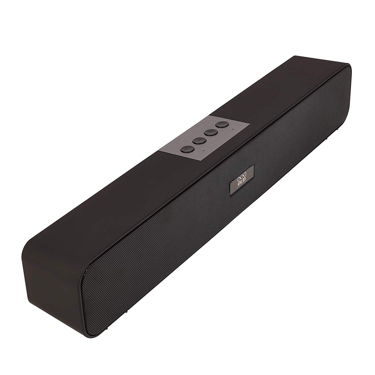 OUD® OD-BT-590FM 10W Bluetooth Speaker with Deep Bass, Portable, Xtra Long Battery Life and Speaker with mic (Black)