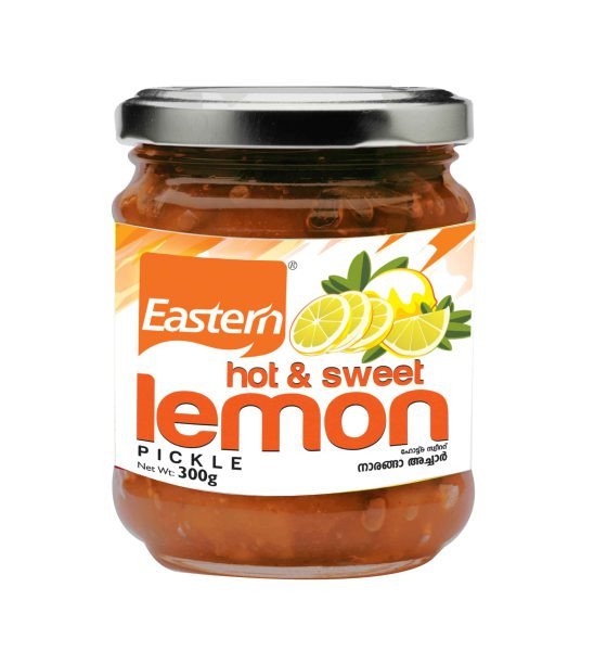 Kerala Eastern Spicy Tasty Hot & Sweet Lime Pickle (നാരങ്ങ അച്ചാർ ) - 300 g Bottle | Naranga Achar | Nimbu Pickle