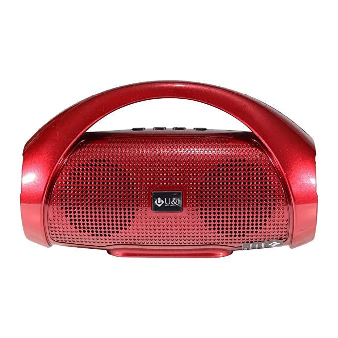 U & I Kingdom Series 8W Wireless Speaker with 10 Hours Battery Backup (Red)