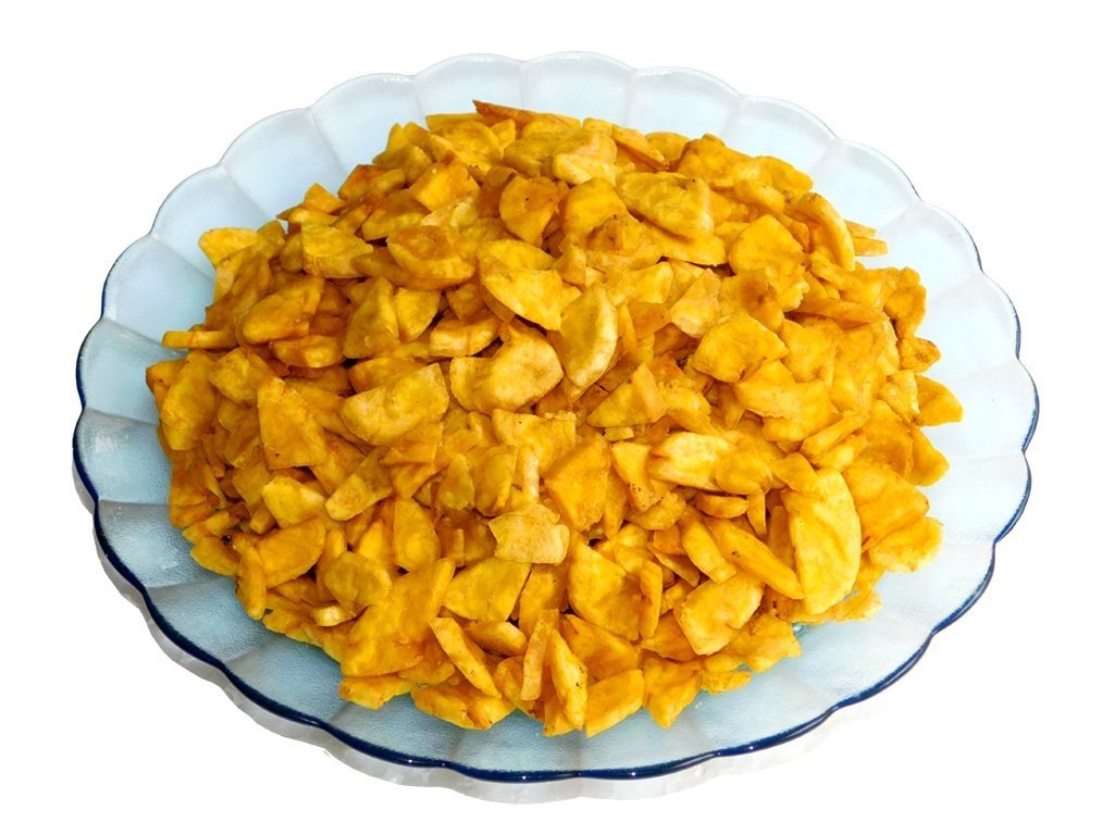 KAIRALI Homemade Gluten Free Kerala 4cut Banana Chips Vazhakka Varuthath