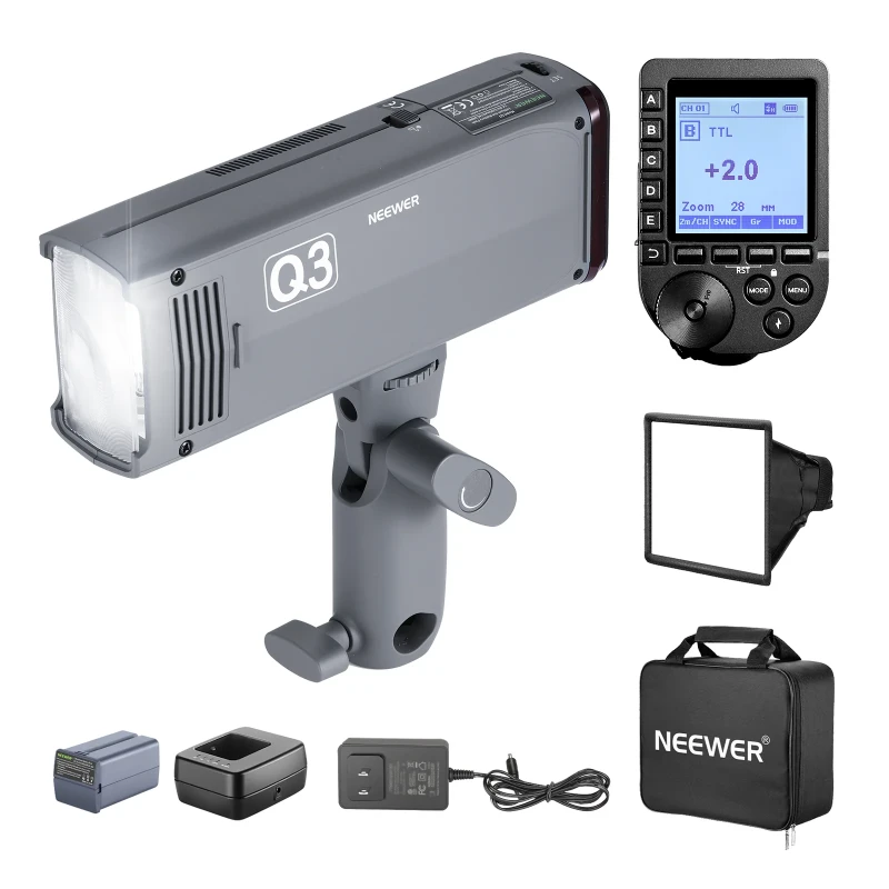 NEEWER 200Ws 2.4G TTL Flash With QPRO Trigger (Q3 + QPRO-S (for Sony))